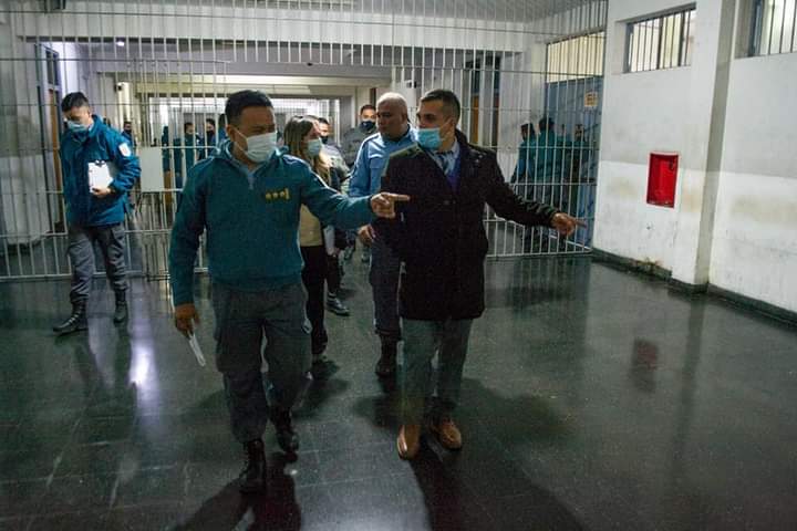 Recorrida del Servicio Penitenciario de Provincia de Jujuy por Alcaidía General de Salta